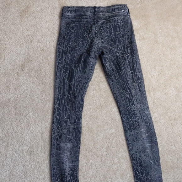 Mother the Looker Graphite Pattern Skinny Jeans - Picture 5 of 5